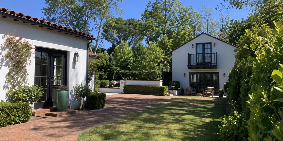 Santa Barbara residential property with a secondary ADU or guesthouse unit