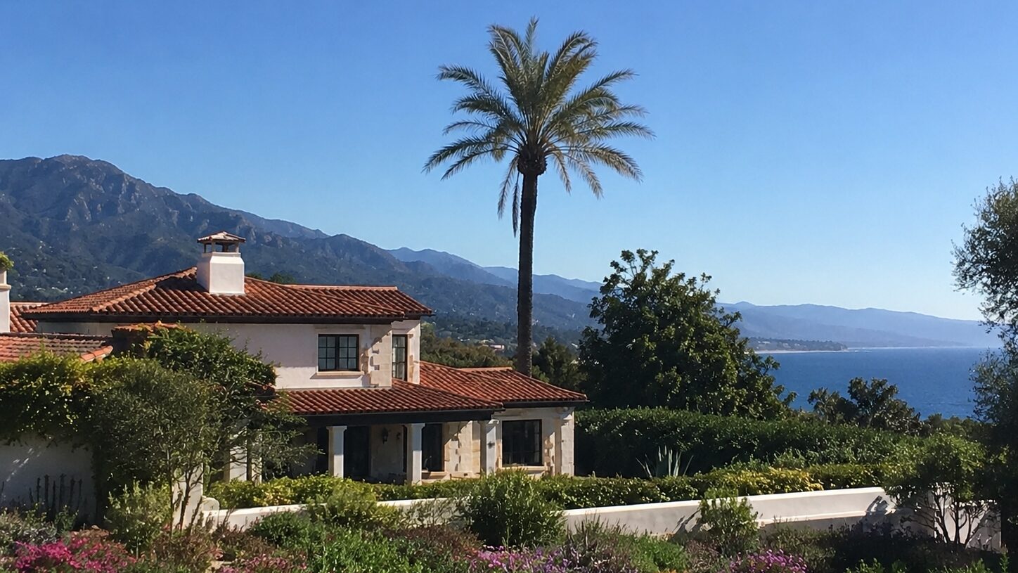 Montecito property in the California Coastal Zone requiring a Coastal Development Permit
