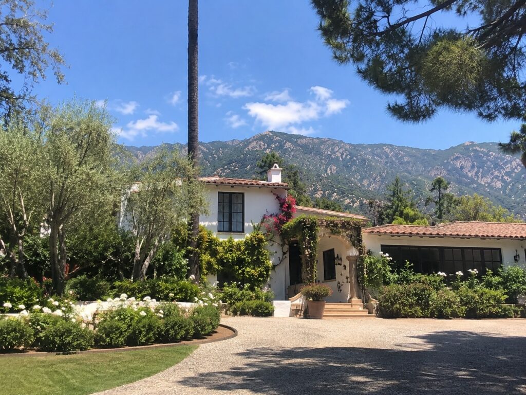 Well-designed Montecito home reflecting MBAR architectural review standards